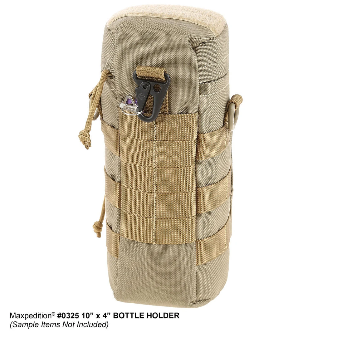 Hydration Pouches Maxpedition 10" X 4" Bottle Holder