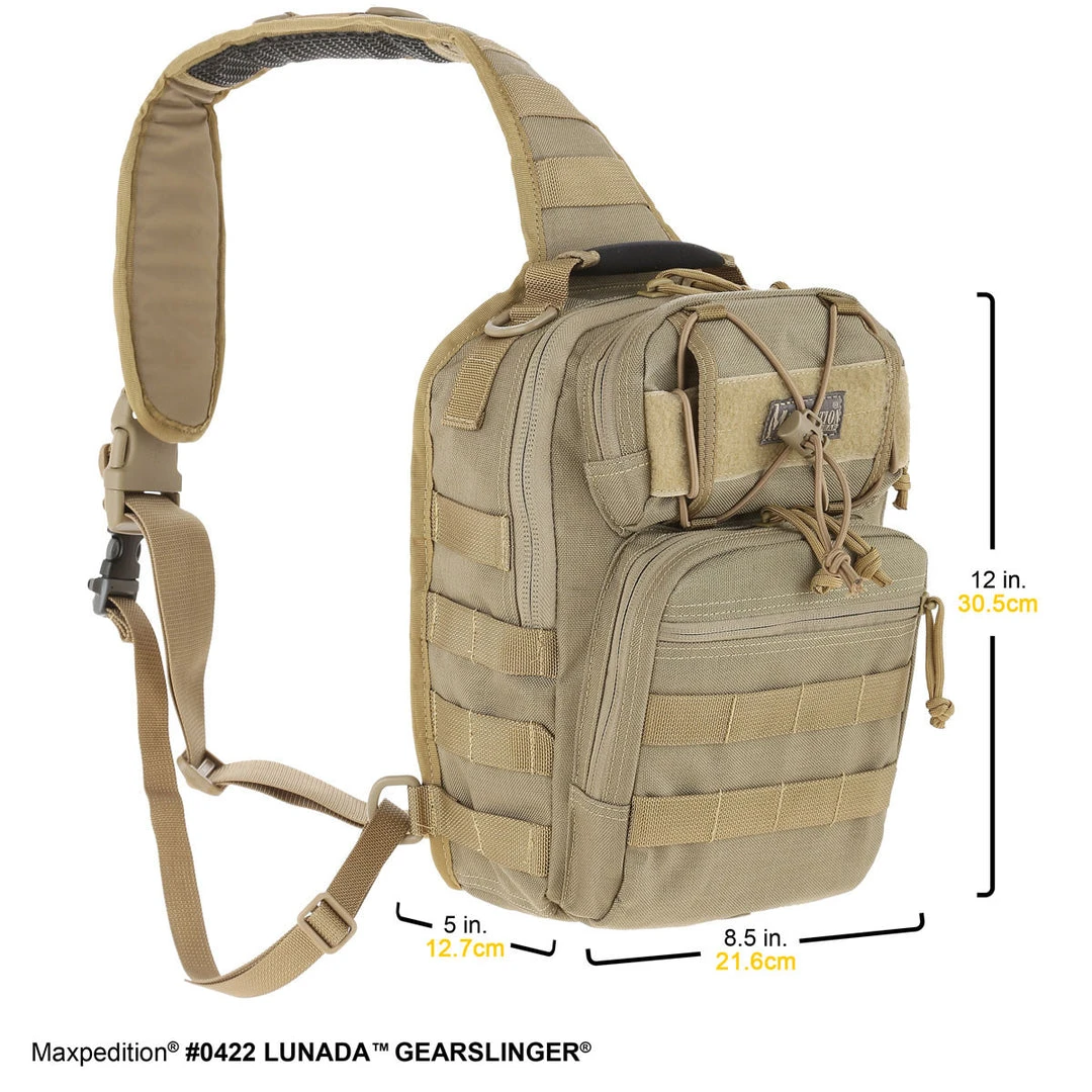 Maxpedition Lunada Gearslinger Bag Sling Backpacks