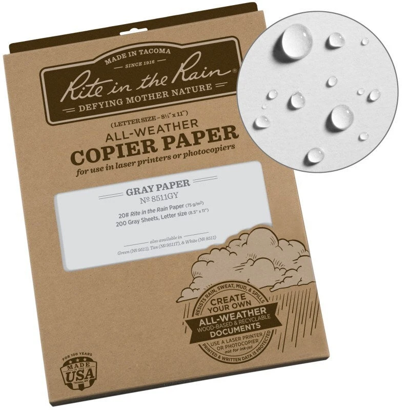 Rite In The Rain Copier Paper Notebook & Covers