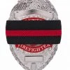 Badge Holders Rothco Thin Red Line Mourning Band