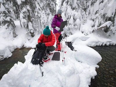 Snowshoes MSR Snowshoe Kit (Evo Trail, DynaLock Trail Poles & Bag)