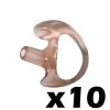 Code Red Headsets Semi-Custom Ear Molds - Molded Earpieces In Bulk Radio Earpieces