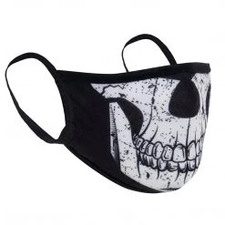 Rothco Half Skull Reusable 3-Layer Polyester Face Mask
