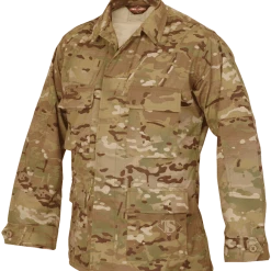 BDU Camouflage Shirts Tru-Spec BDU Camouflage Coat (50/50 Cordura Nylon Cotton Rip-Stop)