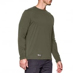 Solid Color T-Shirts Under Armour Tech Long Sleeve T-Shirt