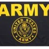 Rothco Black & Gold Army Flag