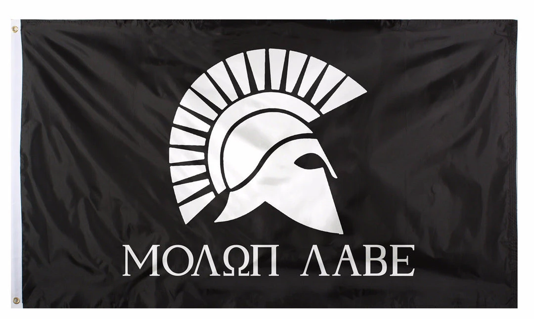 Rothco Molon Labe Flag Flags