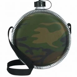 Hydration Bottles & Canteens Rothco Woodland Camo 2 QT Desert Canteen