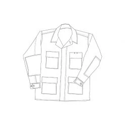 BDU Camouflage Shirts Tru-Spec BDU Camouflage Coat (50/50 Cordura Nylon Cotton Rip-Stop)