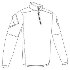 Combat Shirts Tru-Spec Urban 1/4 Zip Combat Shirt
