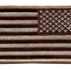 Flags Rothco Iron On / Sew On Embroidered US Flag Patch