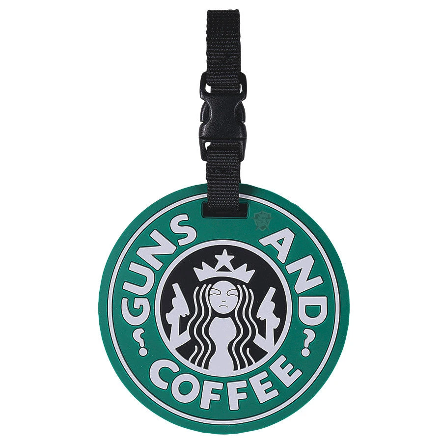 Tru-Spec Guns And Coffee Luggage Tag