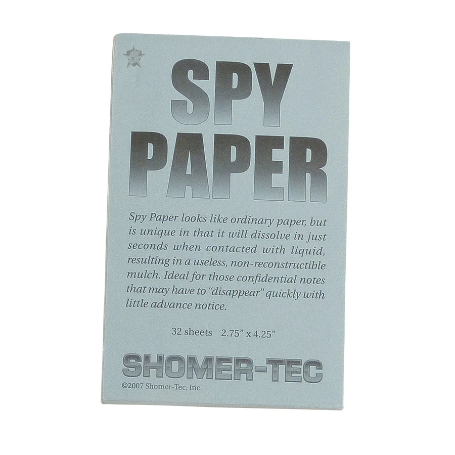 Notebook & Covers Tru-Spec Spy Paper