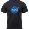 Graphic Printed T-Shirts Rothco NASA Meatball Logo T-Shirt