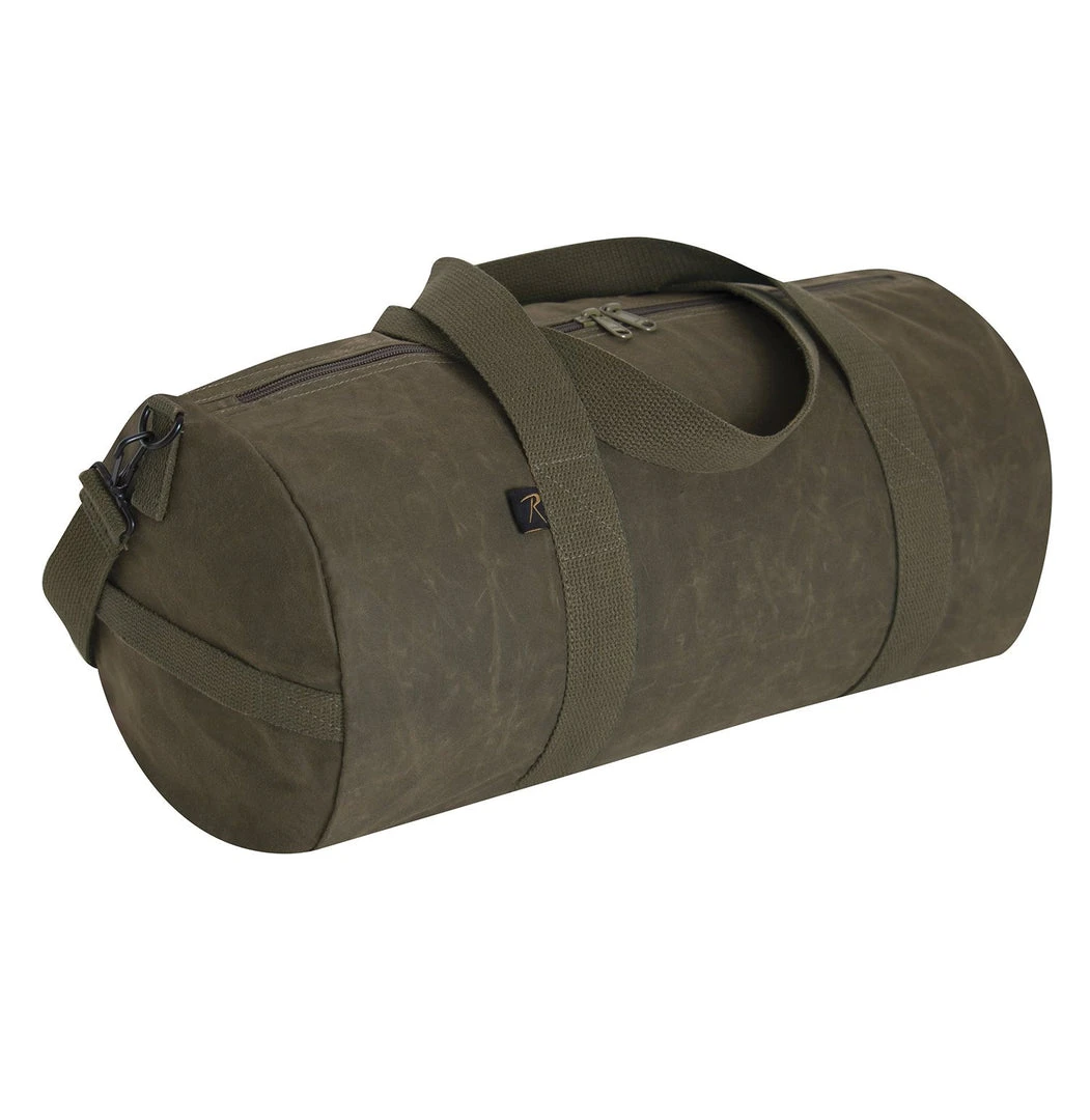 Rothco Wax Canvas Shoulder Duffle Bag - 19 Inch Duffel Bags
