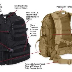 Rothco Multi-Chamber MOLLE Assault Pack