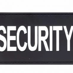 Rothco PVC Security Patch W/ Hook Back Security Officer / Guard Gear