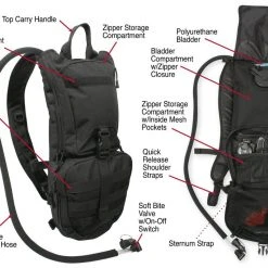 Hydration Backpacks Rothco Rapid Trek Hydration Pack