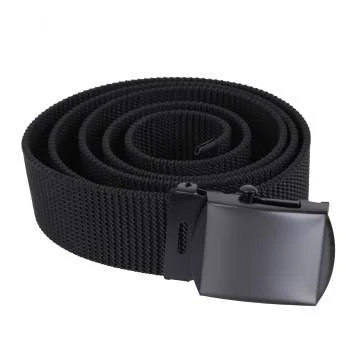 Rothco Nylon Web Belt - Black Webbing Belts