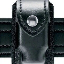 Safariland Model 307 Light Holder - LeatherLook Synthetic Flashlight Pouches And Holders