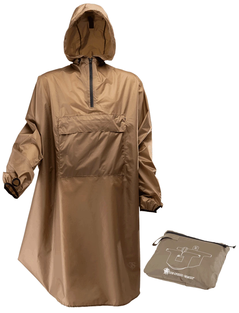 Tru-Spec Sentinel Poncho Rain Gear & Ponchos