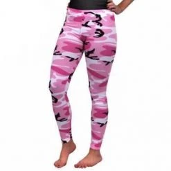 Undergear Rothco Womens Pink Camo Leggings