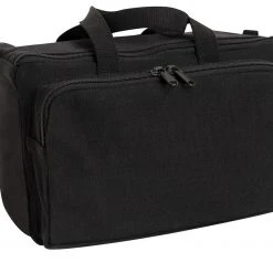 Rothco Canvas Tactical Shooting Range Bag - Black Gun Bags & Gun Cases
