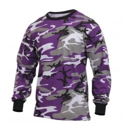 Rothco Long Sleeve Colored Camo T-Shirt