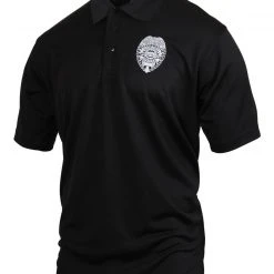 Polo Shirts Rothco Moisture Wicking Security Polo Shirt With Badge