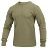 Rothco Long Sleeve Solid T-Shirt AR 670-1 Coyote Brown