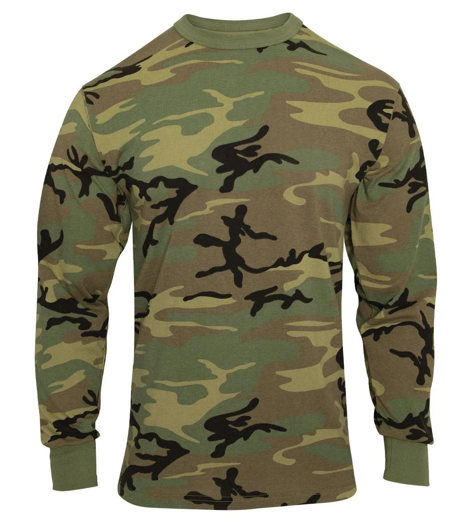 Rothco Long Sleeve Vintage T-Shirt Camo T-Shirts
