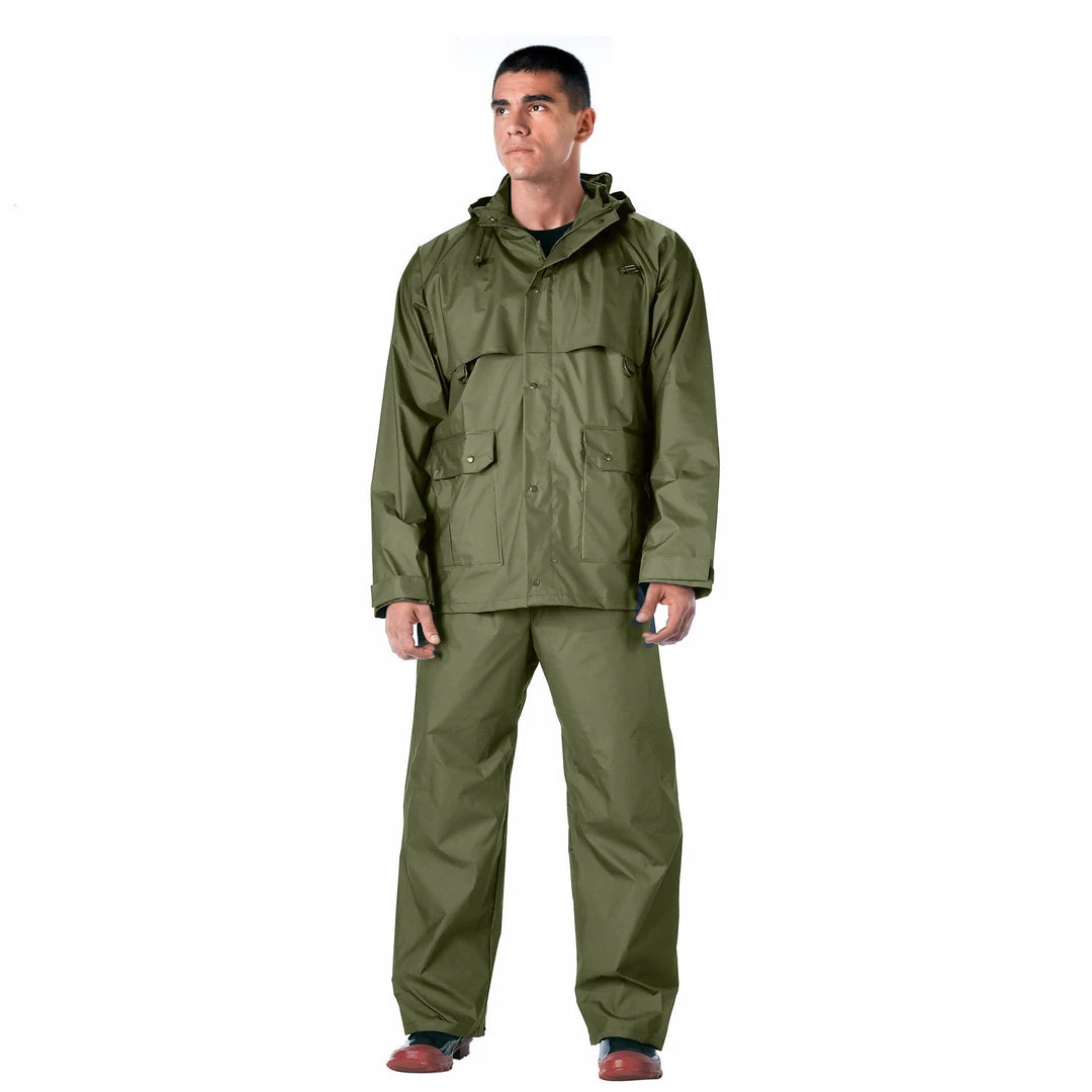 Rothco 2 Piece Microlite PVC Rainsuit