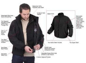 Jackets Rothco 3-in-1 Spec Ops Soft Shell Jacket