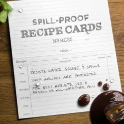 Rite In The Rain Recipe Cards