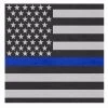 Rothco Thin Blue Line Flag Bandana