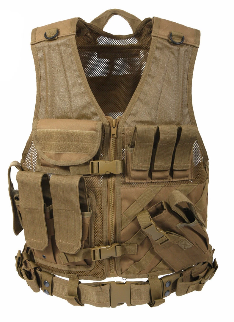 Tactical Vests Rothco Cross Draw MOLLE Tactical Vest