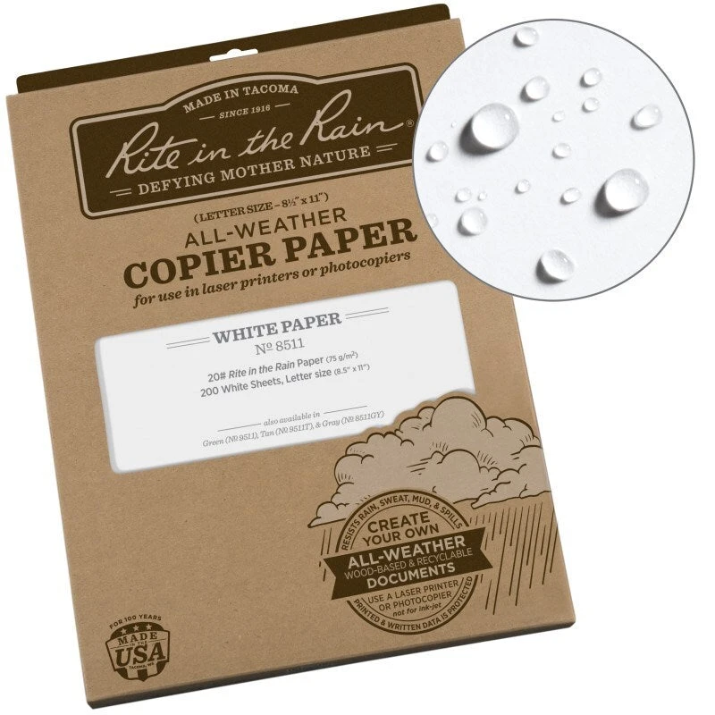 Rite In The Rain Copier Paper Notebook & Covers