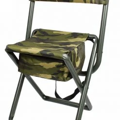 Rothco Deluxe Camo Stool With Pouch Cots & Camping Chairs