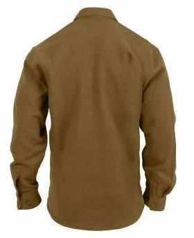 Rothco Heavy Weight Solid Flannel Shirt