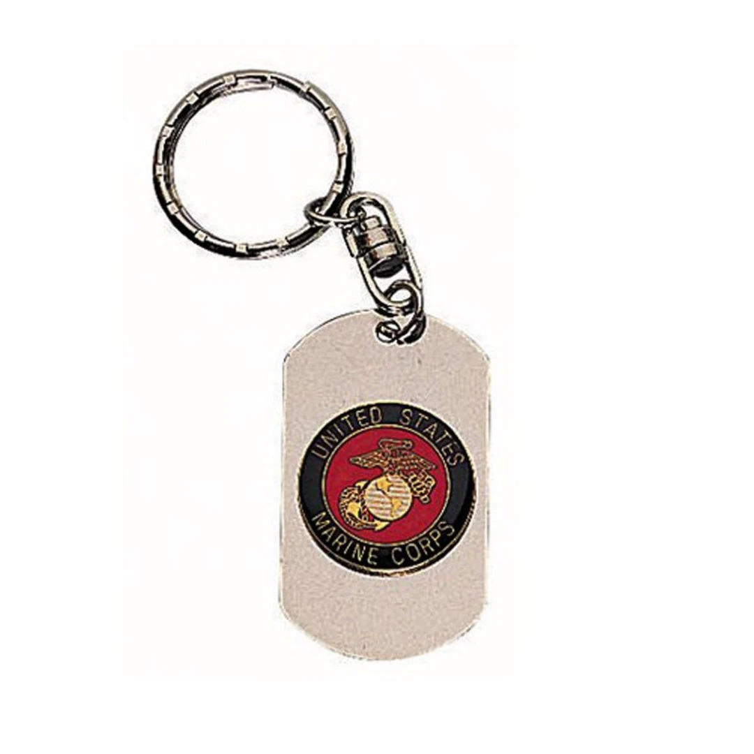 Rothco Marines Dog Tag Key Chain
