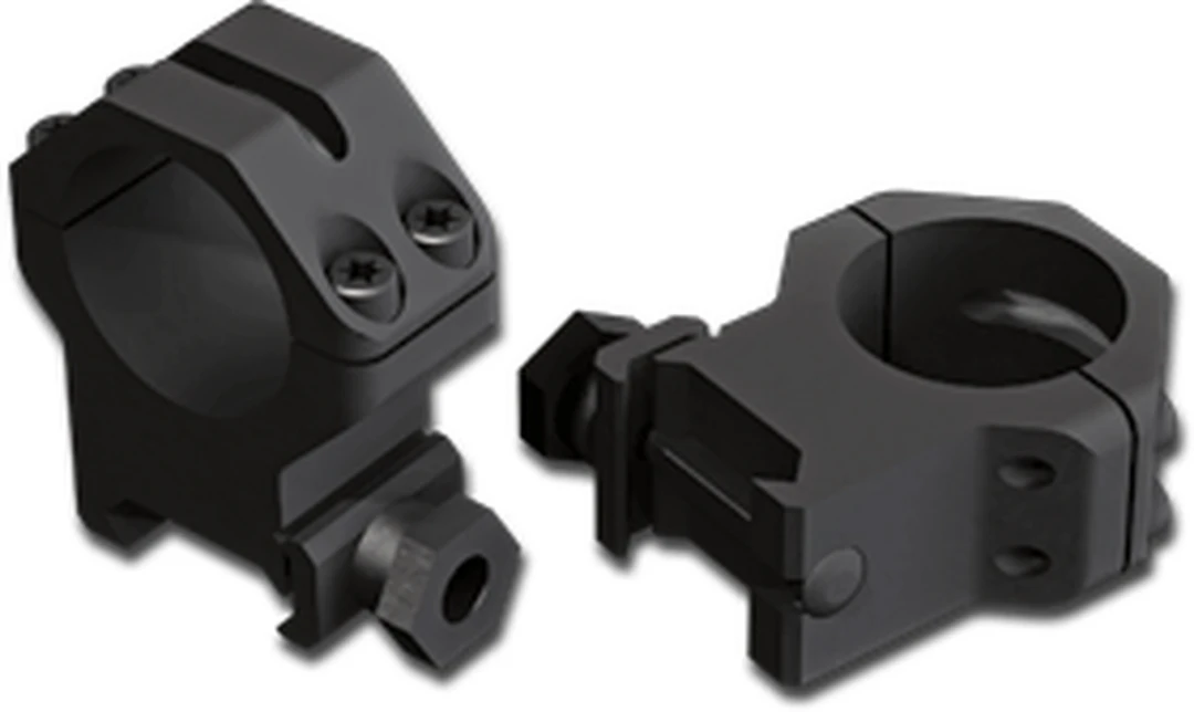 Bushnell 30mm High Matte Four Hole Skeleton Rings By Weaver