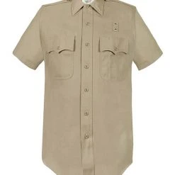 Elbeco Mens LA County Sheriff West Coast Short Sleeve Shirt, Class A Uniform Shirts