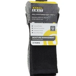 Original SWAT Pro Performance Crew Socks (2 Pairs) Footwear Accessories