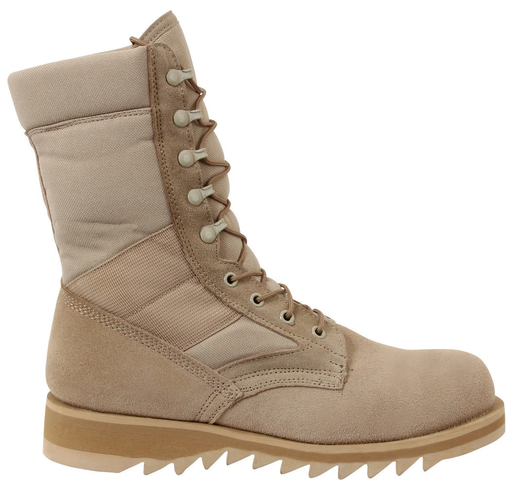 Rothco G.I. Type Ripple Sole Desert Tan Jungle Boots