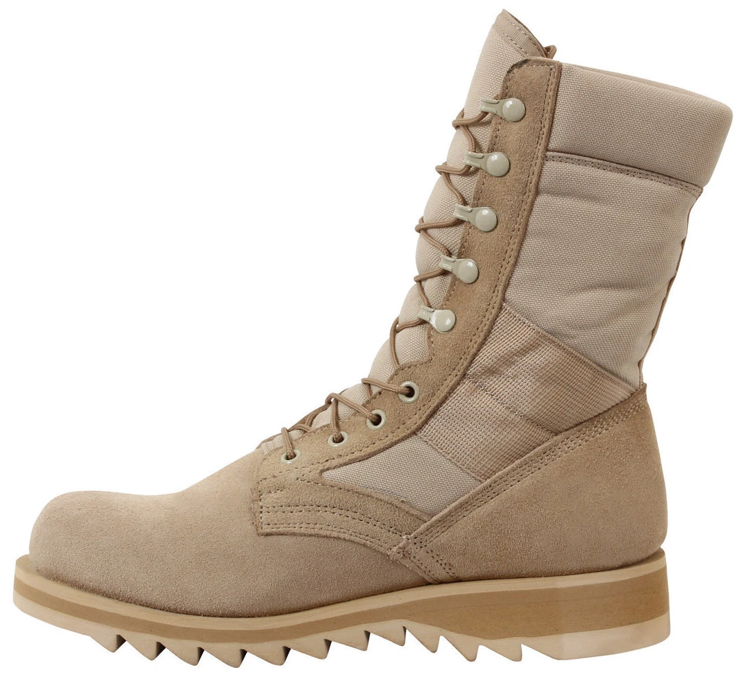 Rothco G.I. Type Ripple Sole Desert Tan Jungle Boots