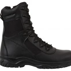 Duty Boots Rothco Forced Entry 8" Tactical Boot With Side Zipper & Composite Toe