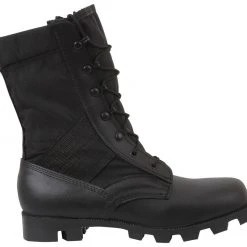 Military Boots Rothco Black G.I. Type Speedlace Jungle Boot