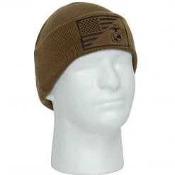 Rothco USMC / US Flag Deluxe Fine Knit Watch Cap Beanies