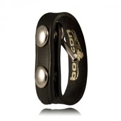 Boston Leather ½ Belt Keeper With Hidden Cuff Key