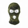 Balaclavas & Tactical Hoods Rothco Deluxe 3-Hole Face Mask - Woodland